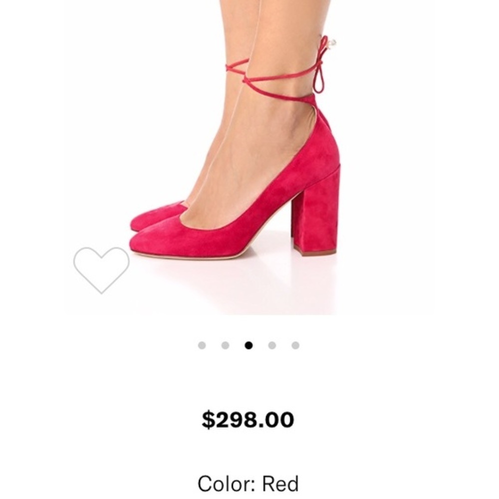 Kate Spade Heels Block Ankle Tie Pearls Mary Janes - Picture 7 of 7